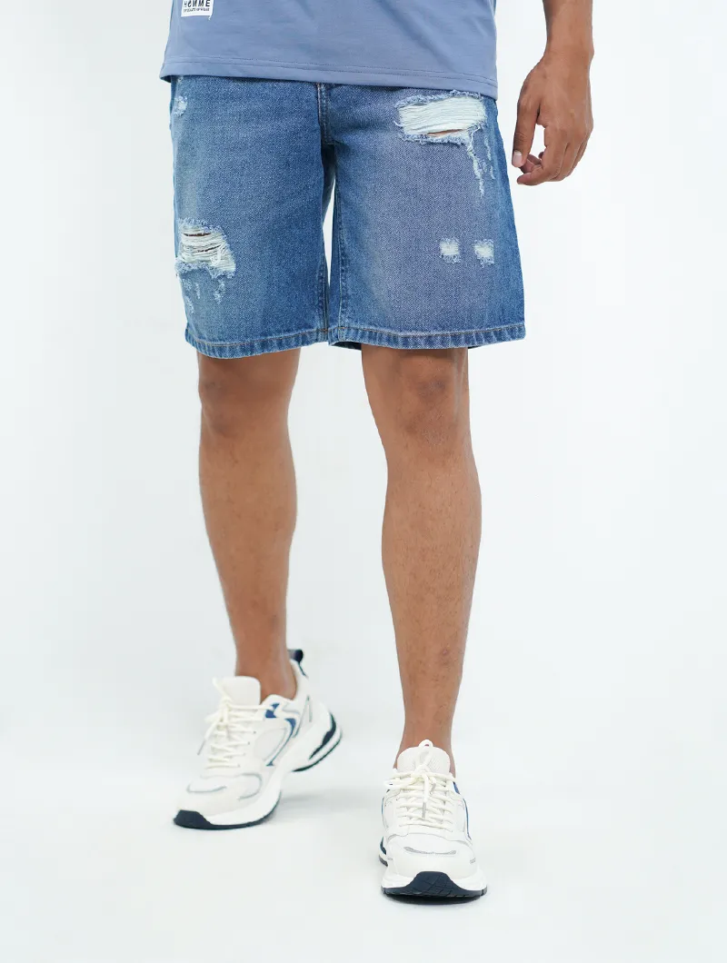 Short en jean